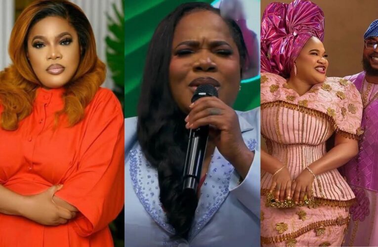TOYIN ABRAHAM REVEALS HOW HUSBAND KOLAWOLE AJEYEMI HELPED HER QUIT SMOKING AFTER PREGNANCY