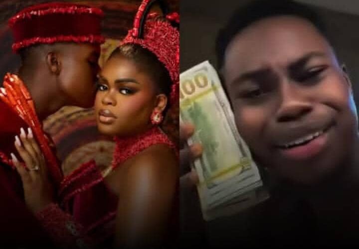 STREAMER PELLER LAMENTS AFTER DISCOVERING FAKE DOLLARS WERE SPRAYED AT WEDDING